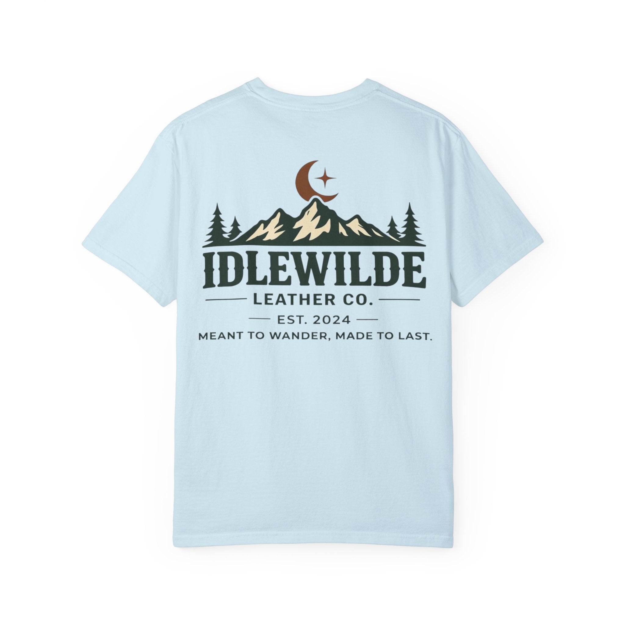 Idlewilde Mountain Logo T-Shirt | Adventure Outdoors Crewneck