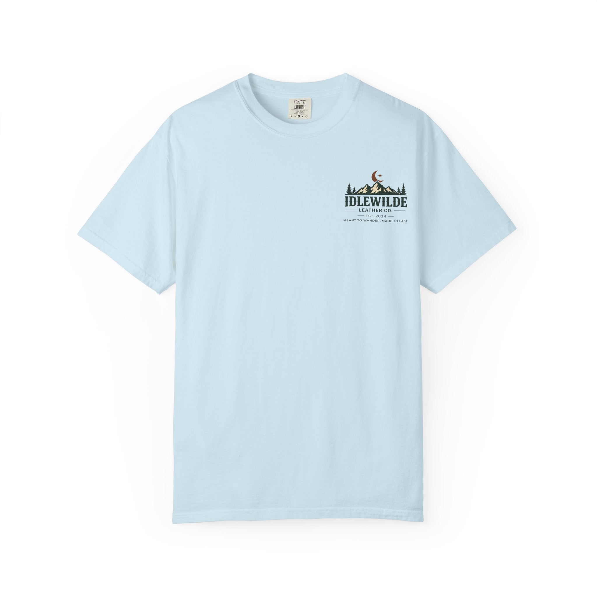 Idlewilde Mountain Logo T-Shirt | Adventure Outdoors Crewneck