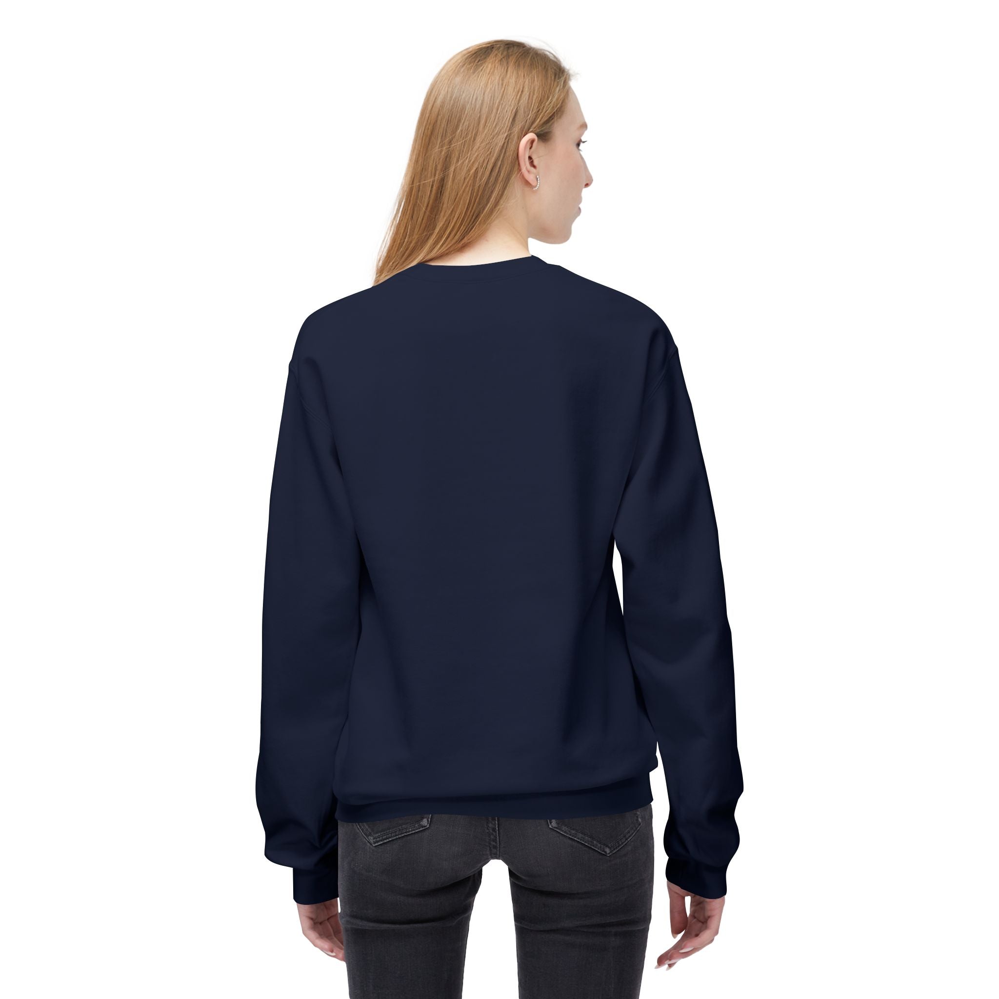 Idlewilde Leather Co. logo Sweatshirt | Mountain Camp Moon Camping Crewneck