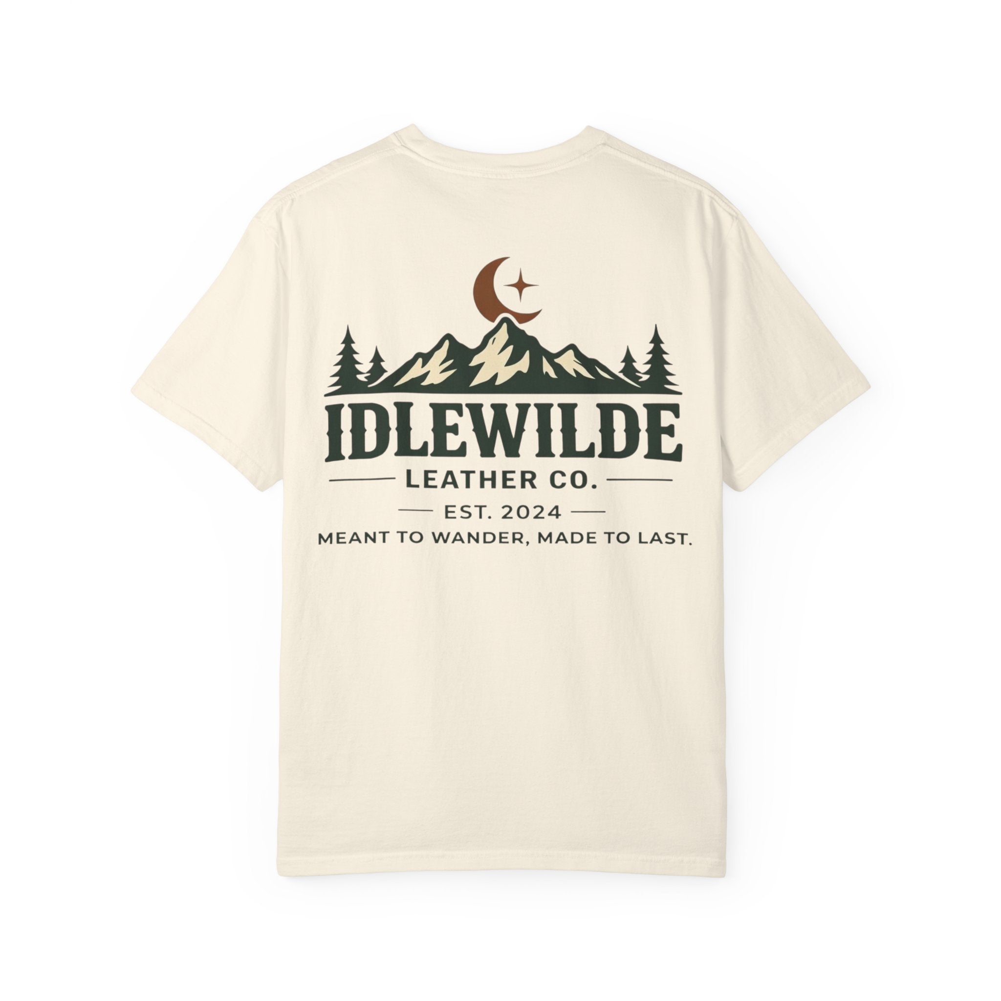 Idlewilde Mountain Logo T-Shirt | Adventure Outdoors Crewneck