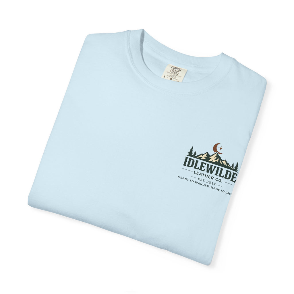 Idlewilde Mountain Logo T-Shirt | Adventure Outdoors Crewneck