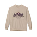 Idlewilde Leather Co. mountain logo Crewneck Sweatshirt | outdoor adventure