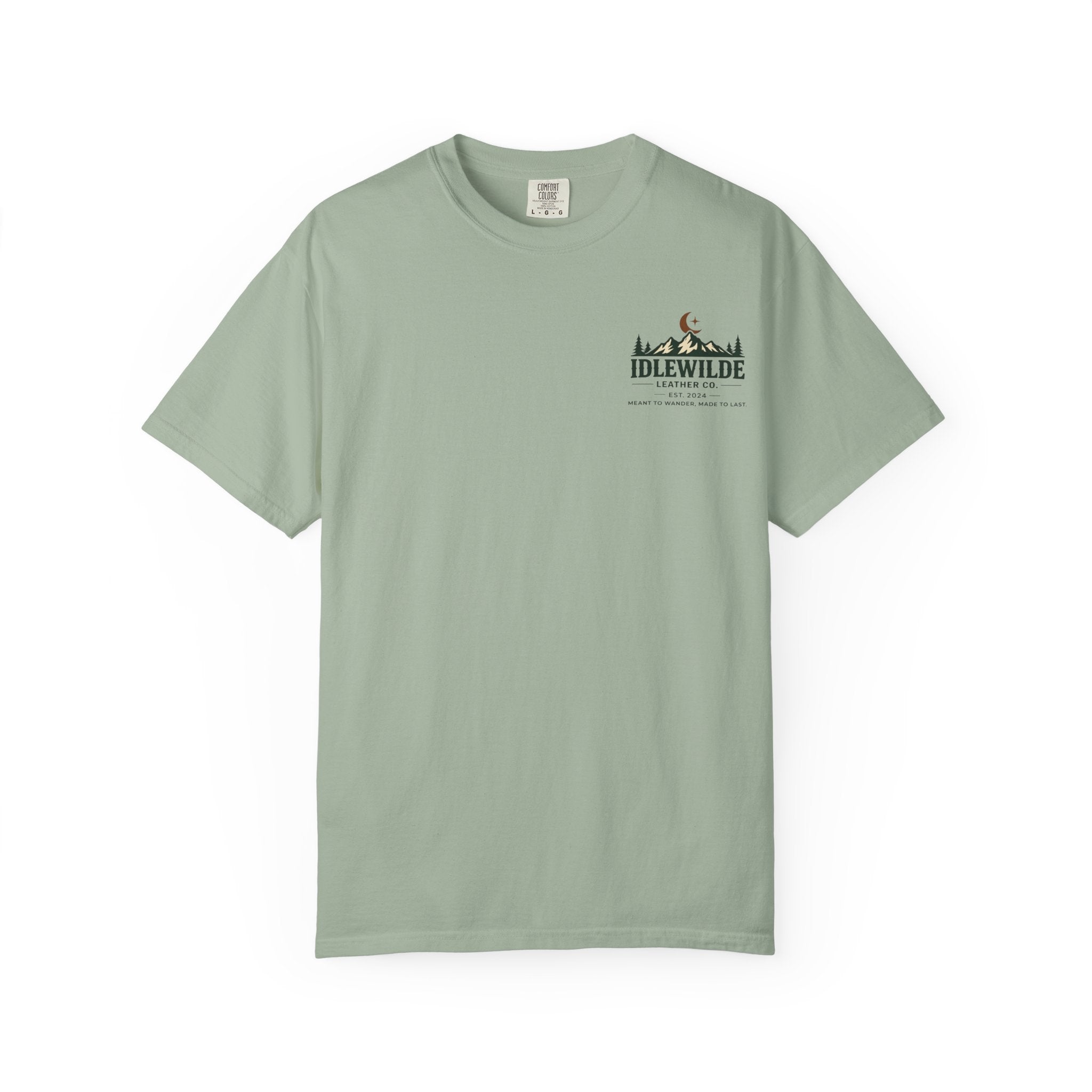 Idlewilde Mountain Logo T-Shirt | Adventure Outdoors Crewneck