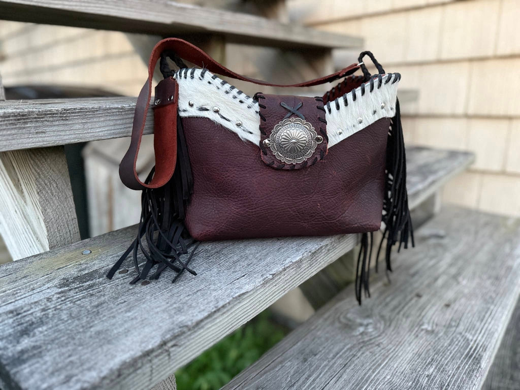 The Copper Canyon Shoulder Bag with Short Fringe