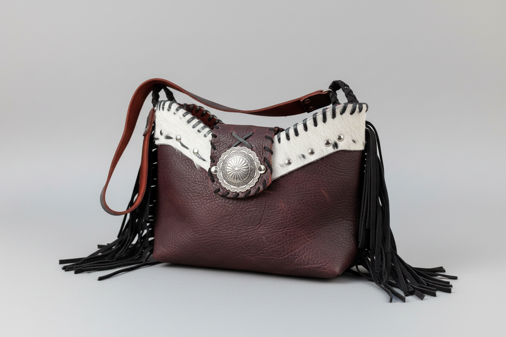 The Copper Canyon Shoulder Bag with Short Fringe