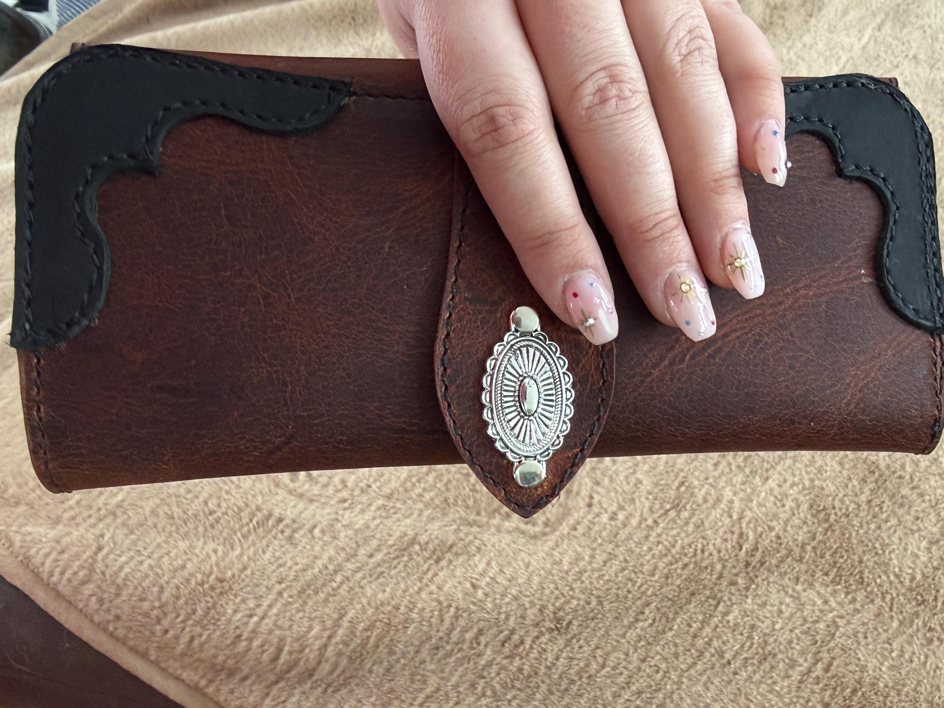 Braeside Long Wallet in Cinnamon Brown