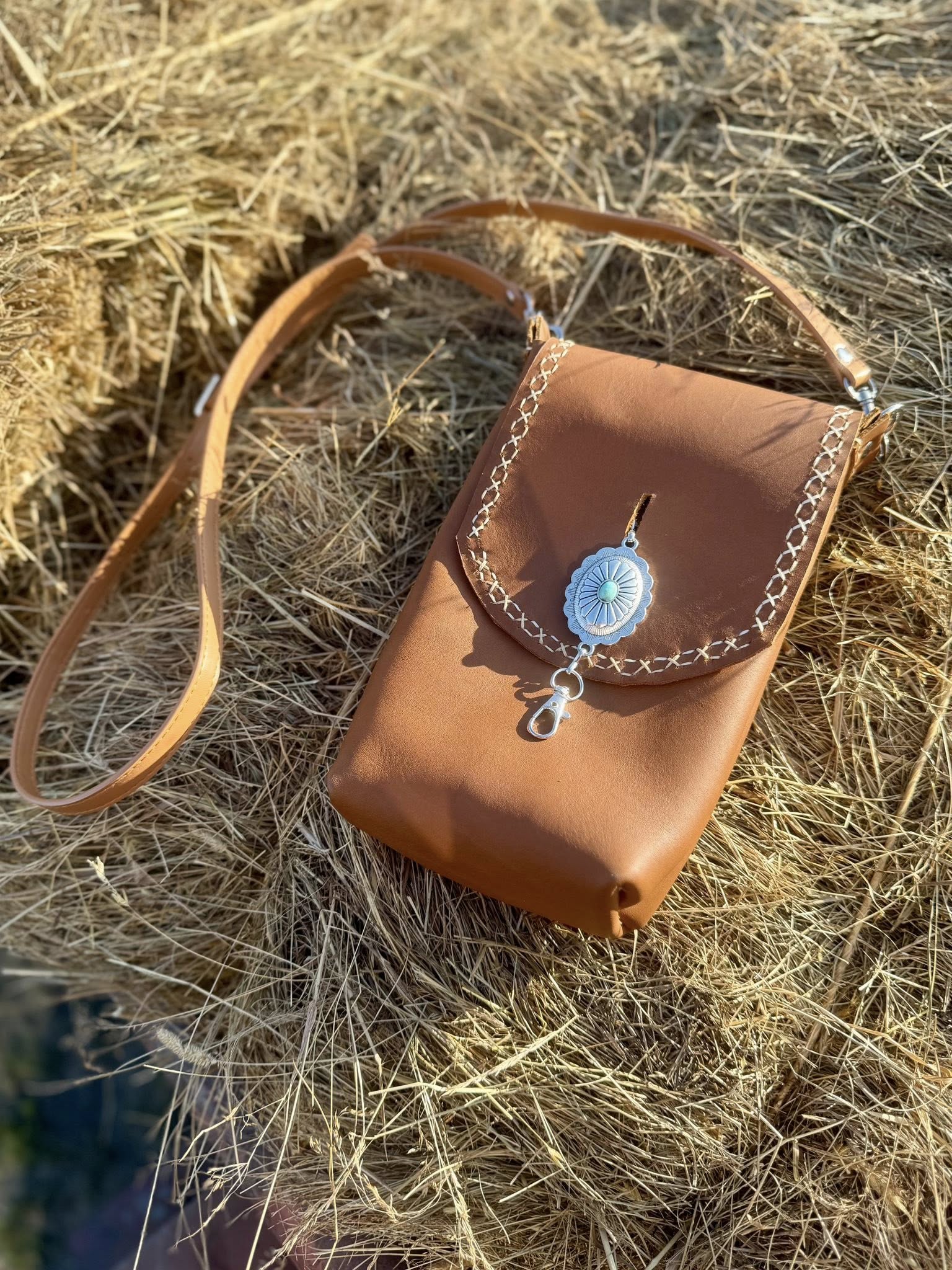 The Nomad Concho Crossbody