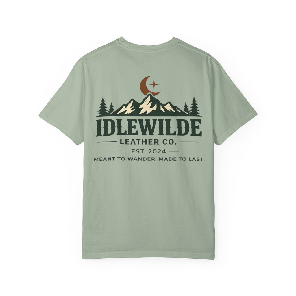 Idlewilde Mountain Logo T-Shirt | Adventure Outdoors Crewneck