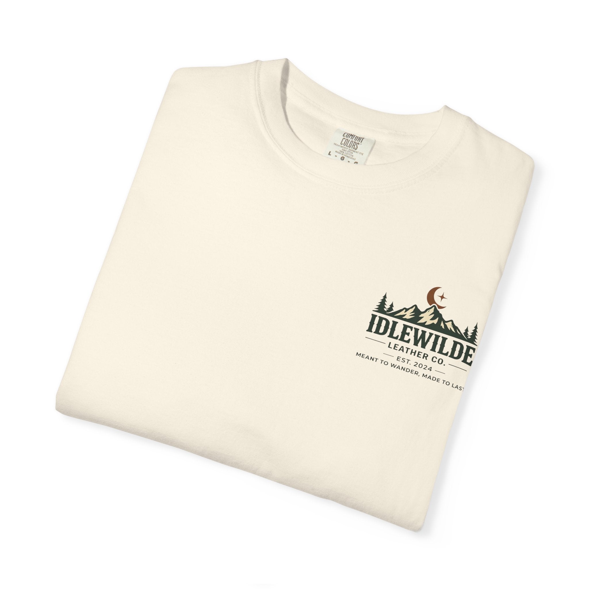 Idlewilde Mountain Logo T-Shirt | Adventure Outdoors Crewneck