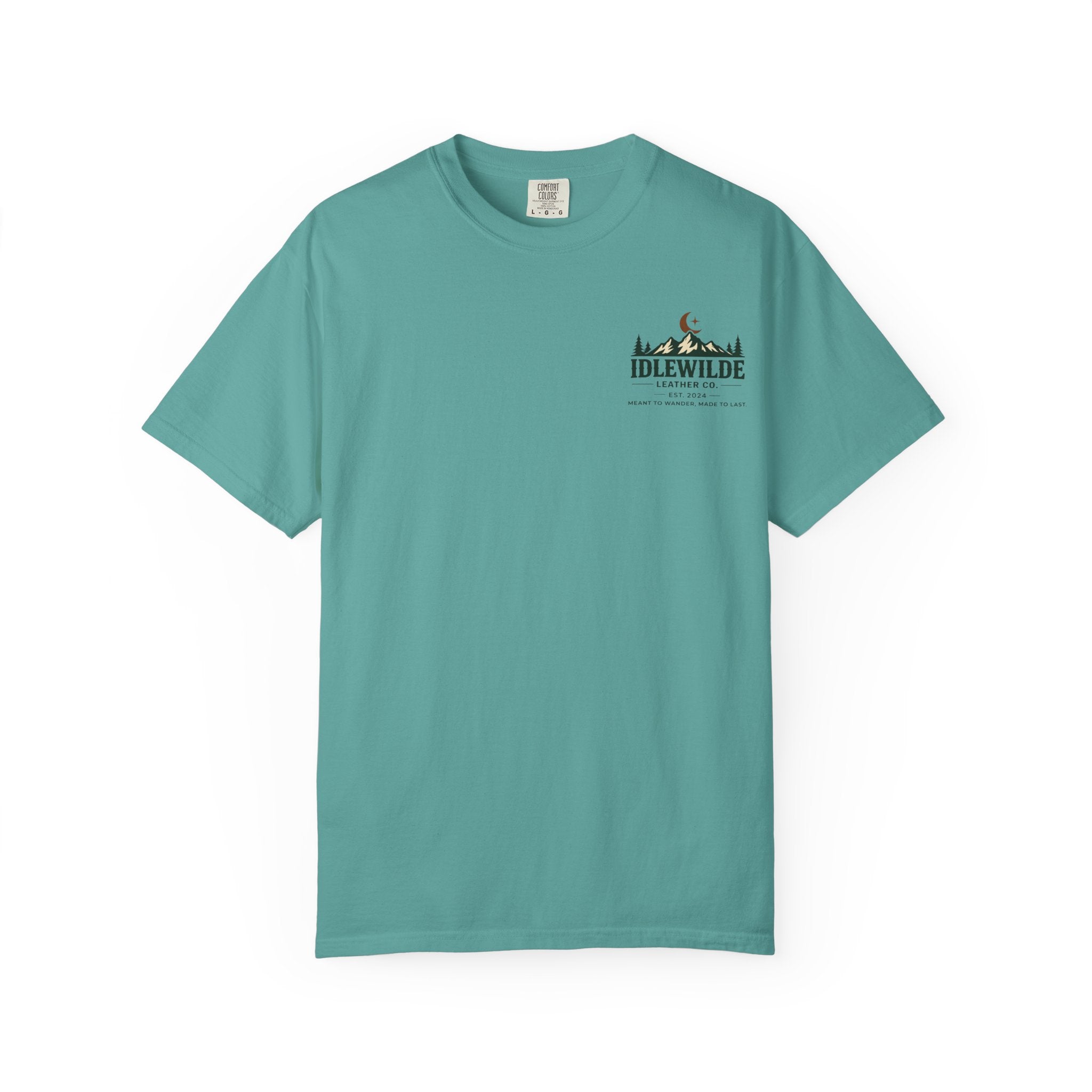 Idlewilde Mountain Logo T-Shirt | Adventure Outdoors Crewneck