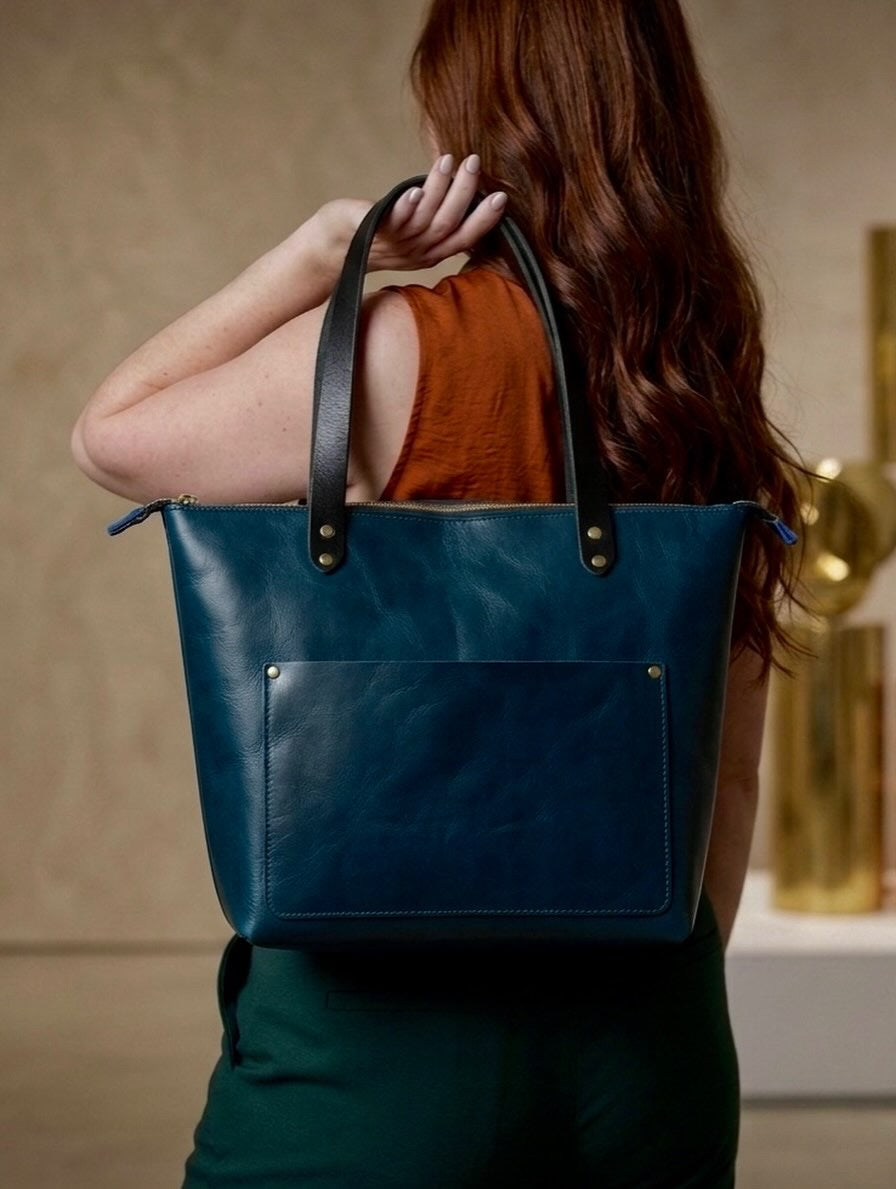 Idlewilde Zip Tote Bag in Boreal