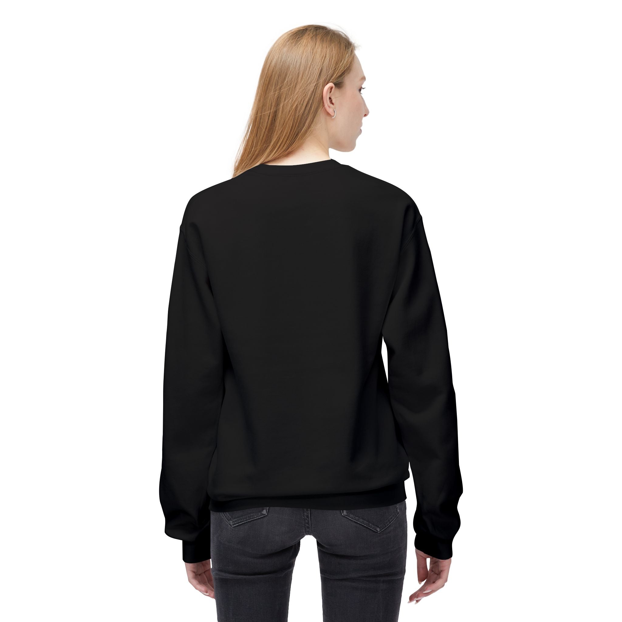 Idlewilde Leather Co. logo Sweatshirt | Mountain Camp Moon Camping Crewneck