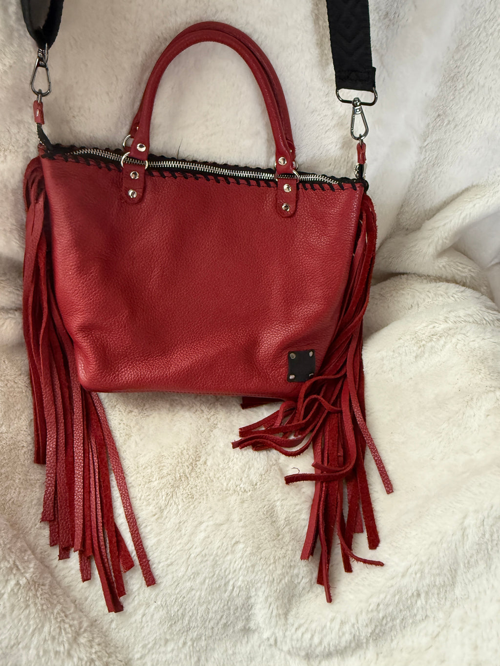 Cardinal Fringe Bag