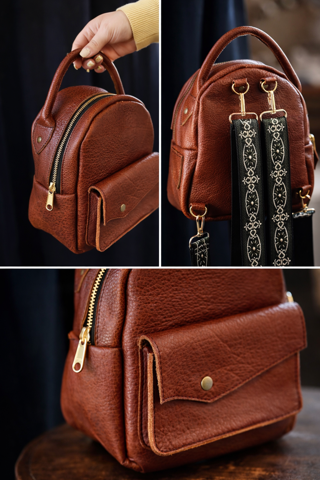 Back Lake Mini Pack – Idlewilde Leather Co