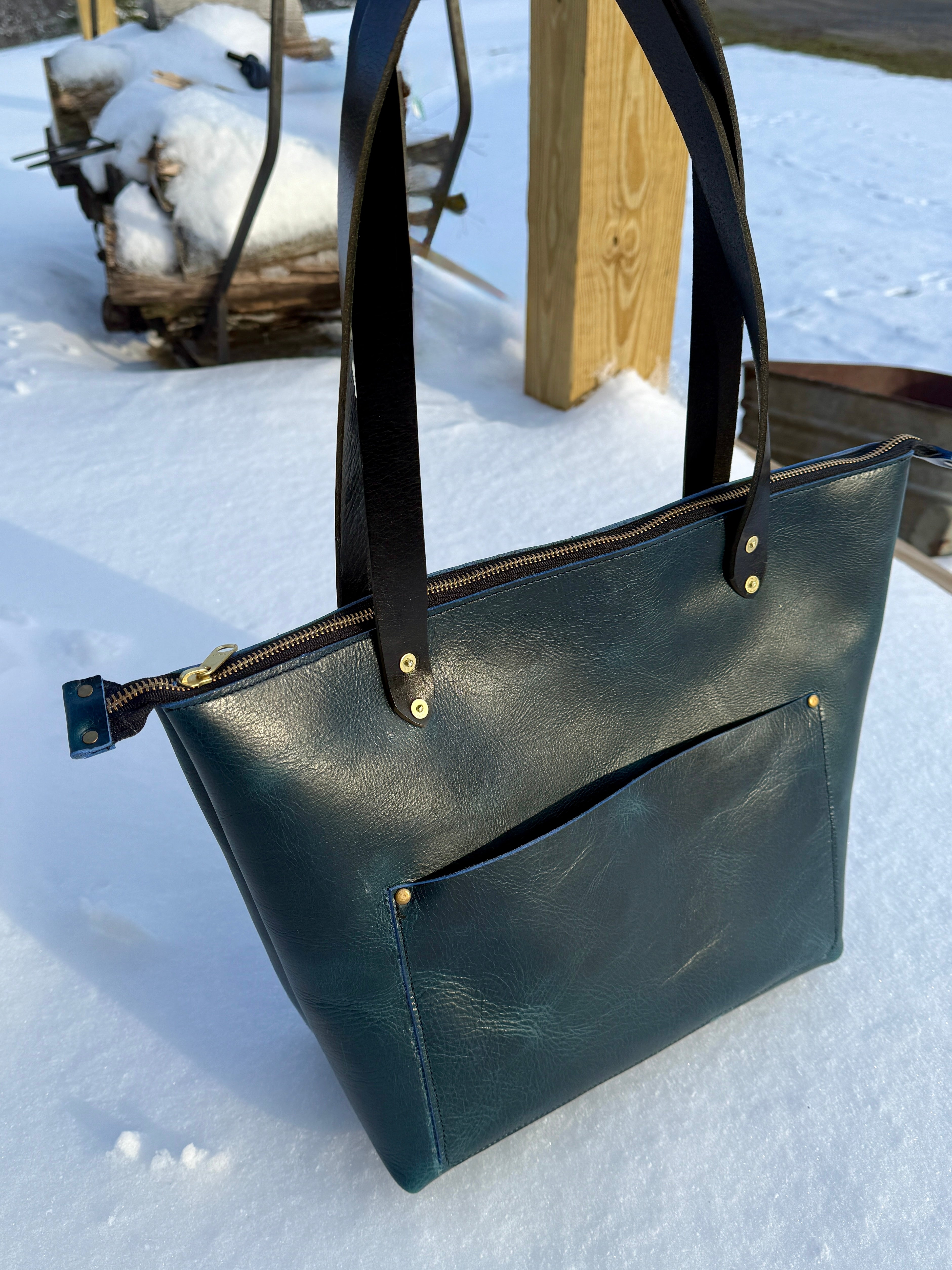 Idlewilde Zip Tote Bag in Boreal