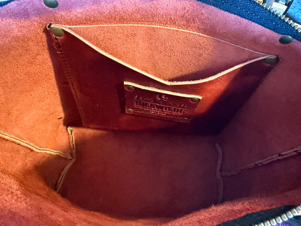 Medium Idlewilde Zip Tote Bag in Copper