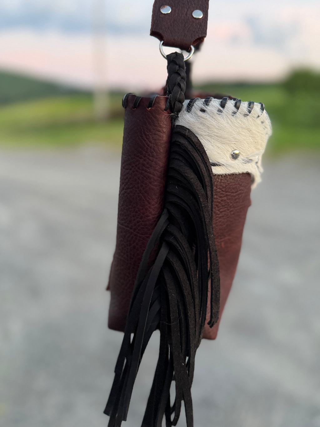 The Copper Canyon Shoulder Bag with Short Fringe