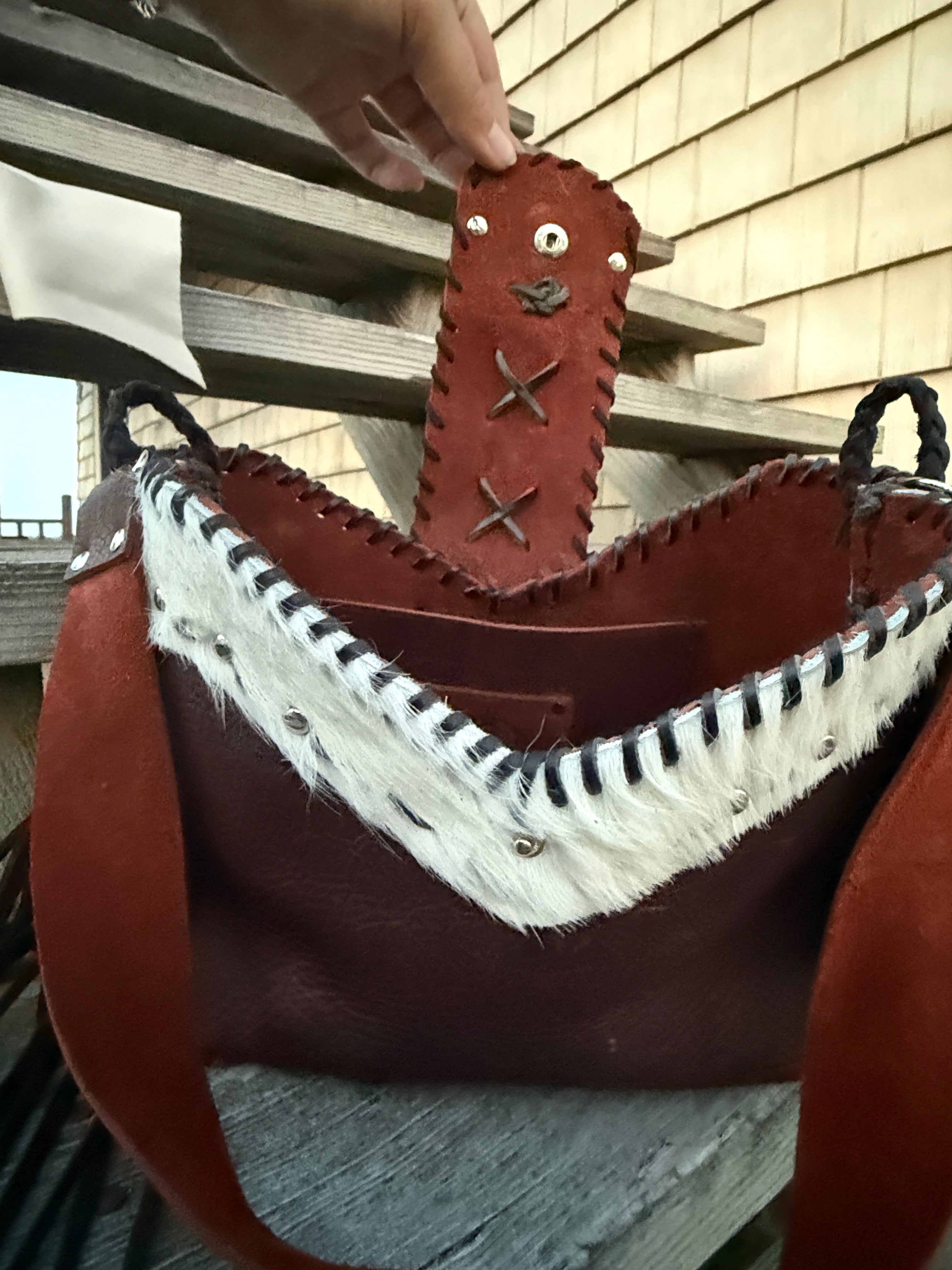 The Copper Canyon Shoulder Bag with Short Fringe