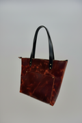 Idlewilde Zip Tote Bag in Lava